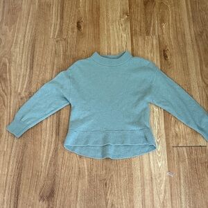 Alice + Olivia Mint Green Turtleneck Sweater